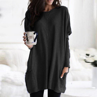 Wajda™ | Sweter z kieszenią o luźnym kroju
