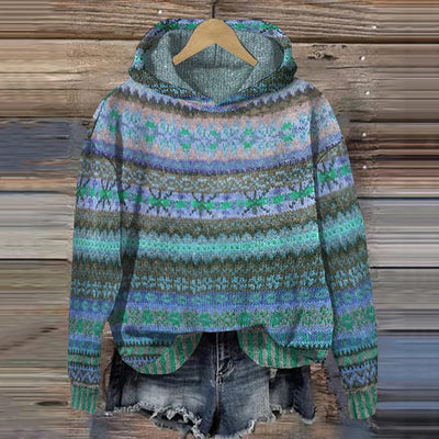 Peyton | Ethnic Retro Hoodie