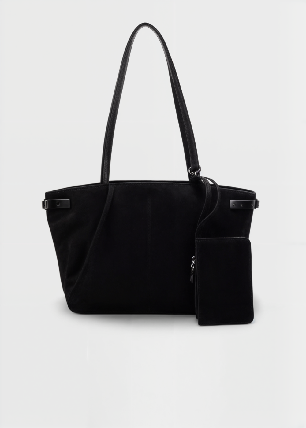 Suede BB Zaria Handbag