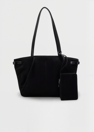 Suede BB Zaria Handbag