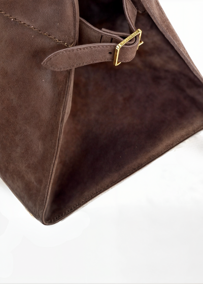 Aurora Suede Shoulder Bag - BB