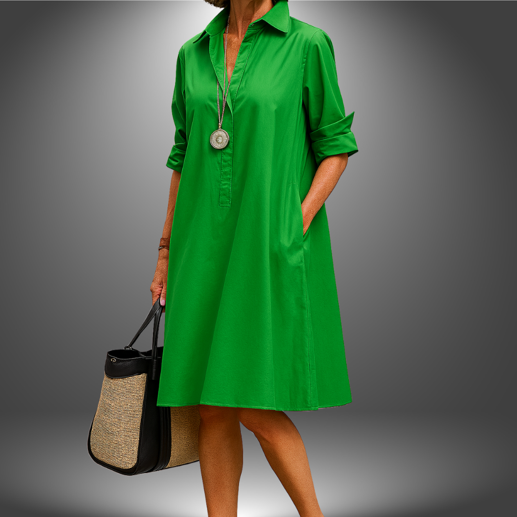 Bernadette – Elegant Midi Dress with Timeless Charm