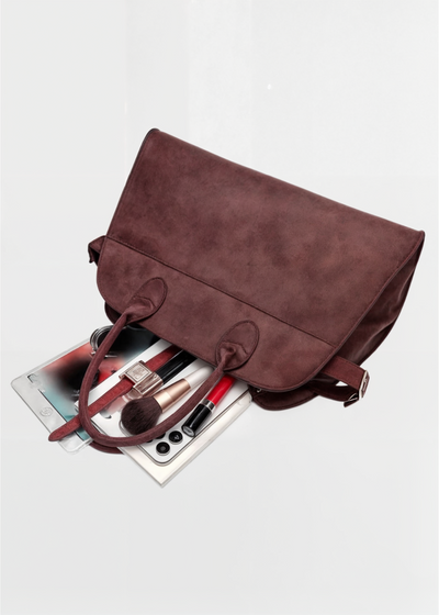 Amber Suede BB Handbag