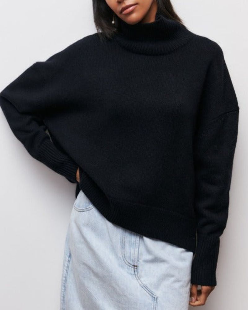 Wajda™ | Sweter z golfem