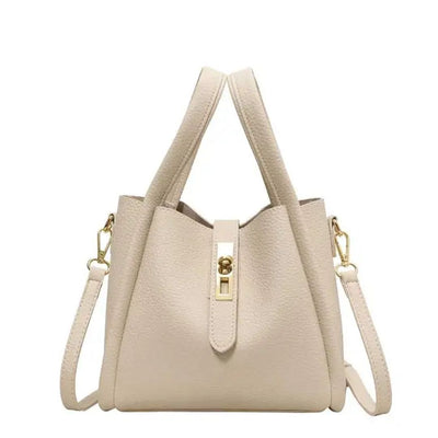 Saylor™ – Elegant bucket bag with a leather finish