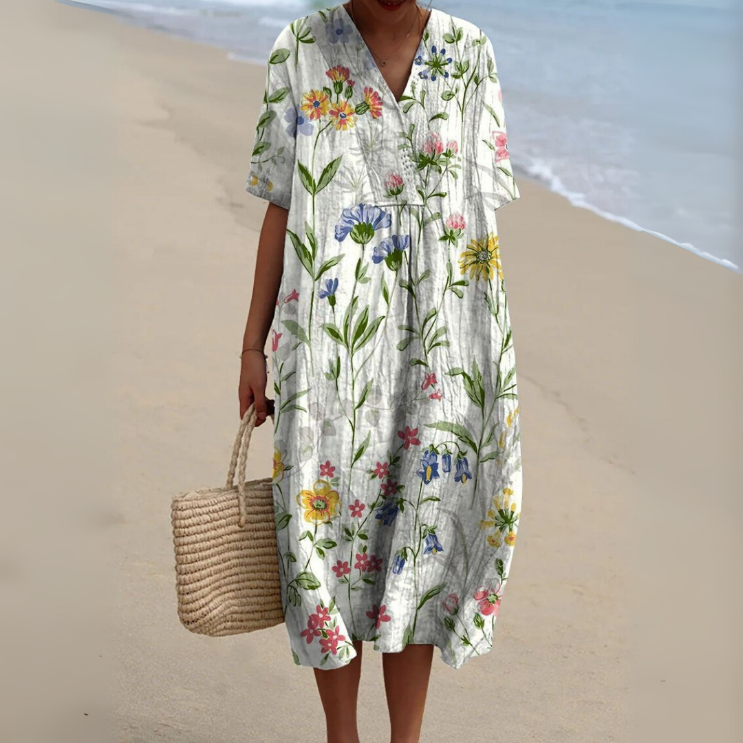 Éloane | Country floral dress