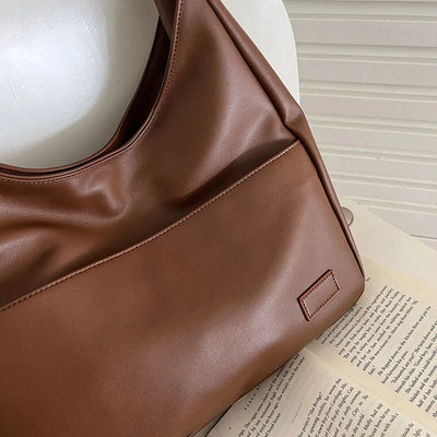Elodie™ -Casual leather hobo bag