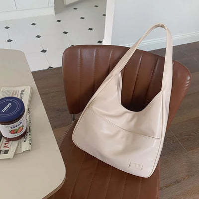 Elodie™ -Casual leather hobo bag