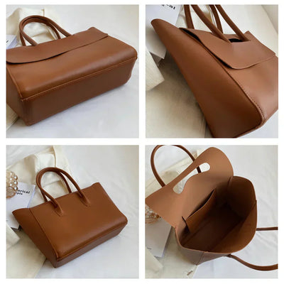 Neveah™ –Eco-leather Minimalist Shoulder Bag