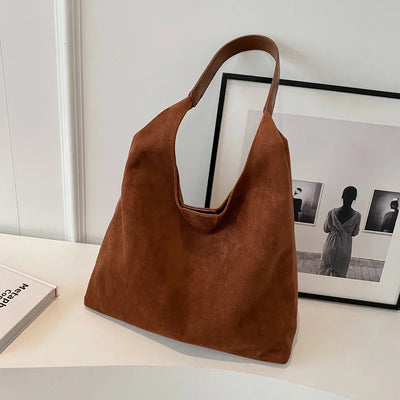 Elodie™ -Casual leather hobo bag