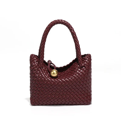 Ronnie™ | Luxurious Leather Bag with Gold Details