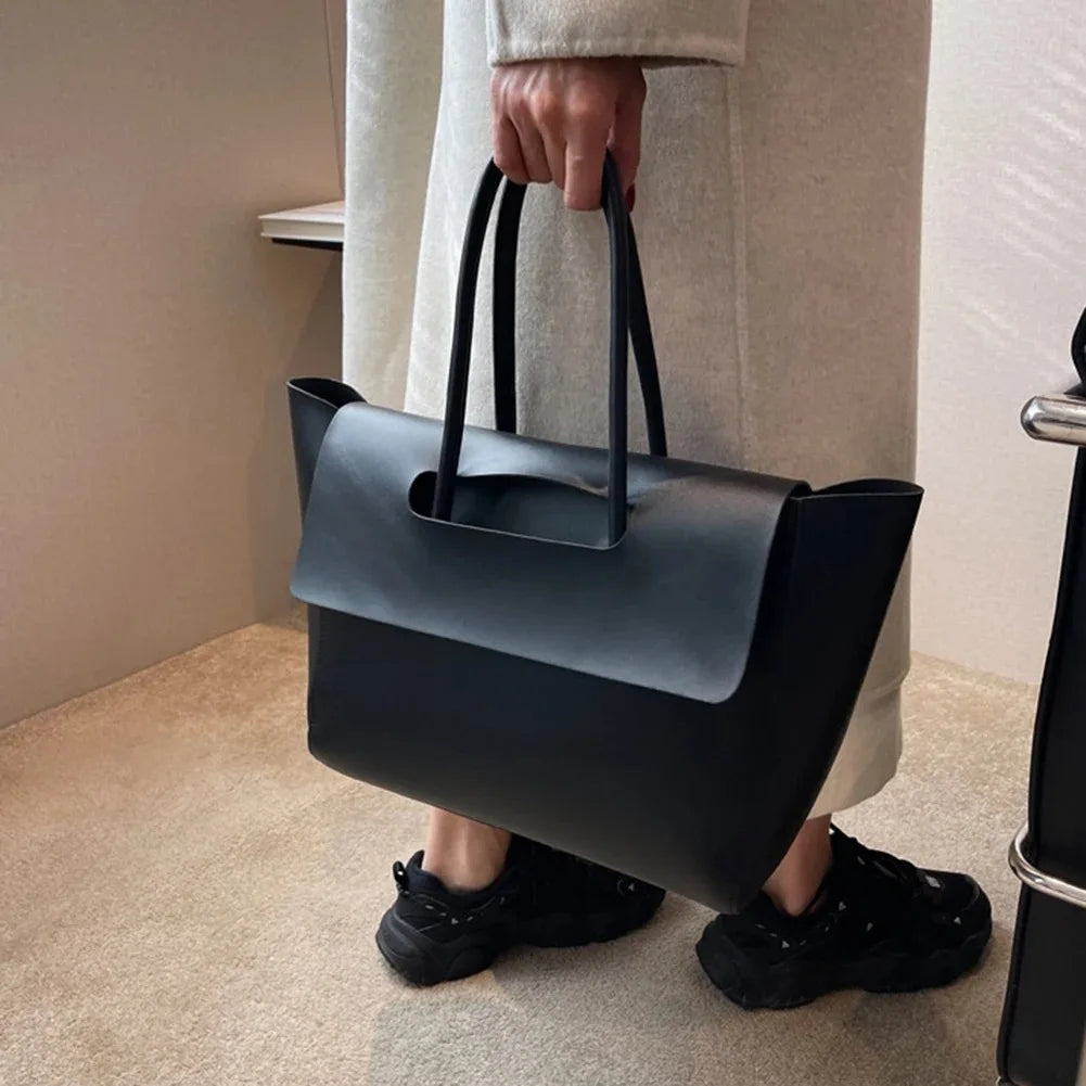 Neveah™ –Eco-leather Minimalist Shoulder Bag