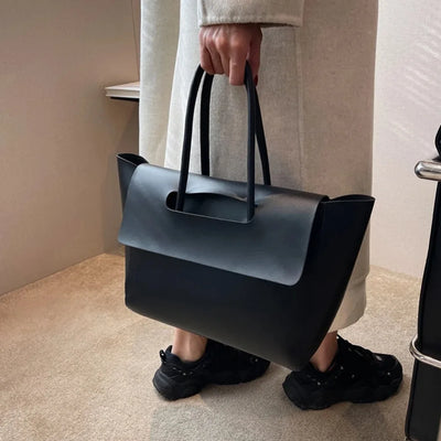 Neveah™ –Eco-leather Minimalist Shoulder Bag