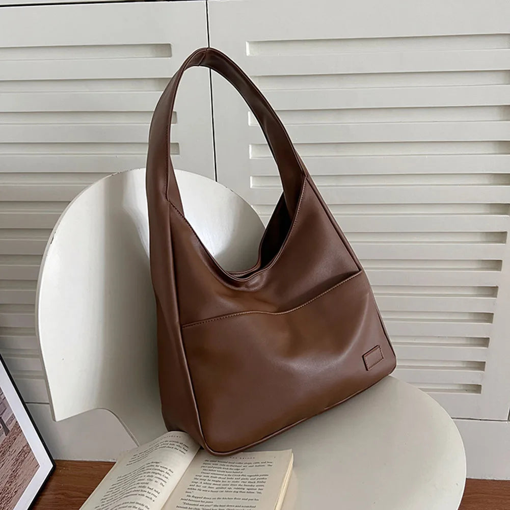Elodie™ -Casual leather hobo bag