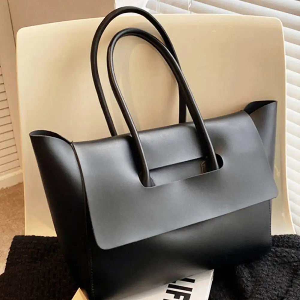 Neveah™ –Eco-leather Minimalist Shoulder Bag