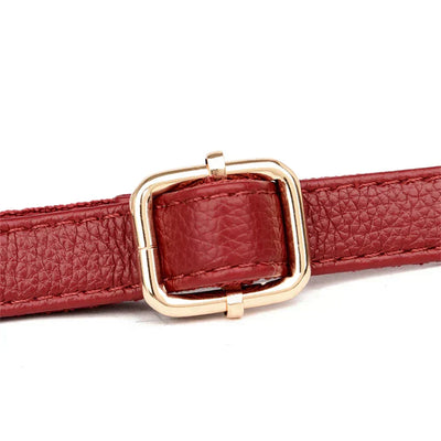 Astra™ – Burgundy Handbag with Double Handles