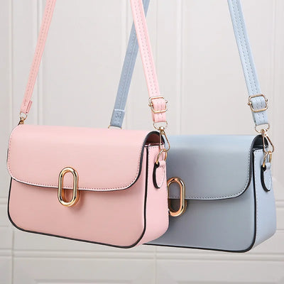Oriana™ – Stylish Light Blue Shoulder Bag
