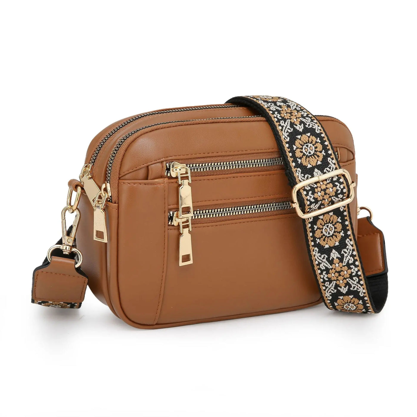 Jolie™ – Elegant crossover bag with wide straps