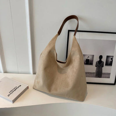Elodie™ -Casual leather hobo bag