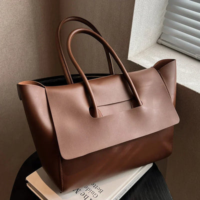 Neveah™ –Eco-leather Minimalist Shoulder Bag