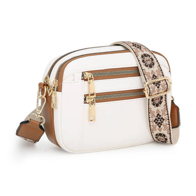 Jolie™ – Elegant crossover bag with wide straps
