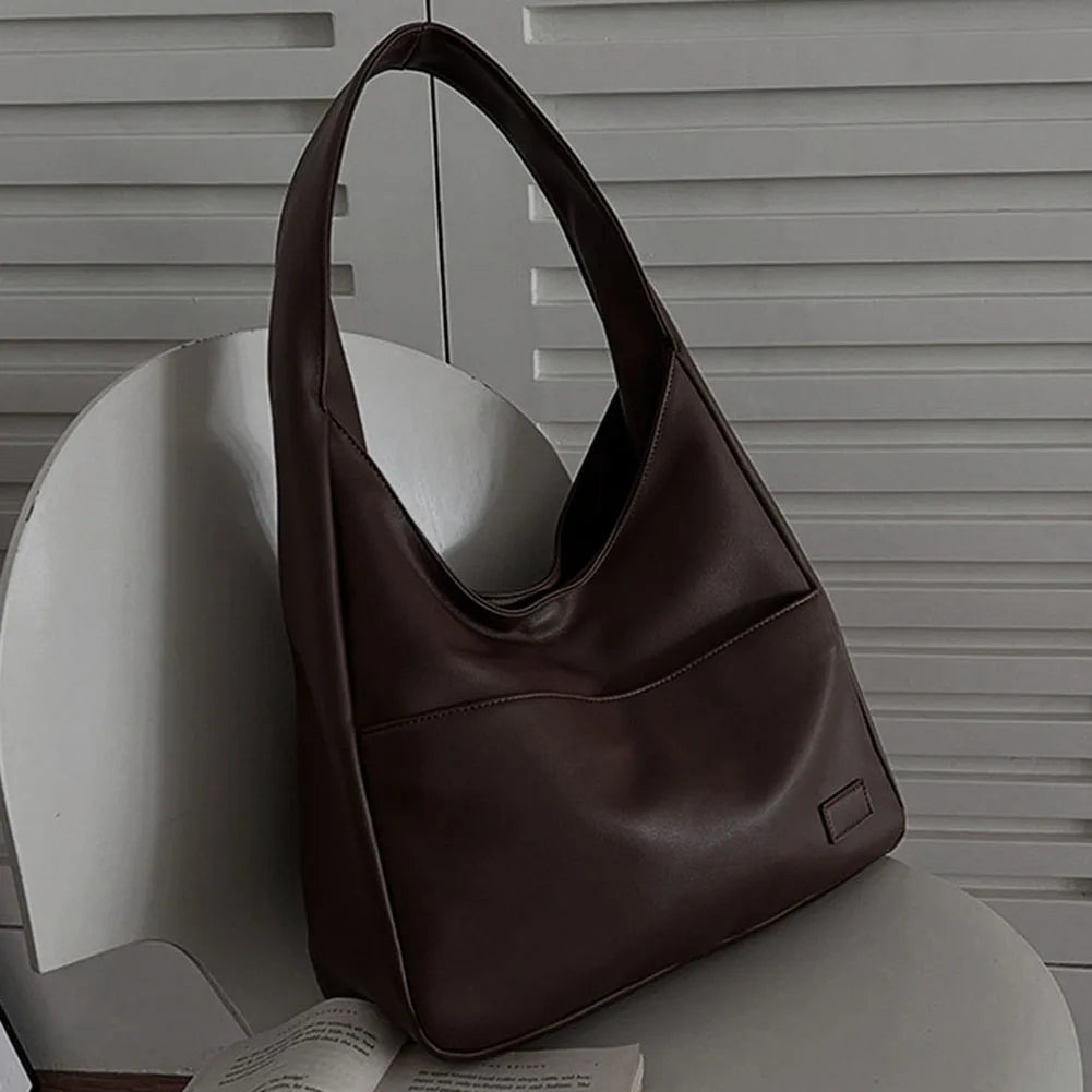 Elodie™ -Casual leather hobo bag