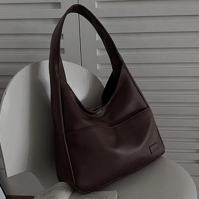 Elodie™ -Casual leather hobo bag