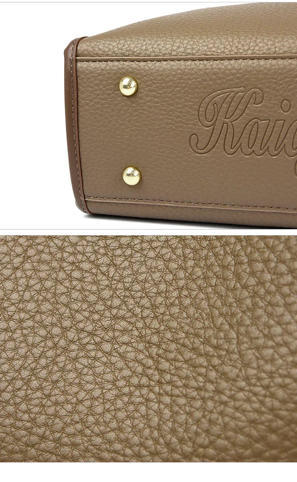 Rhea™ – A stylish everyday bag with a leather finish
