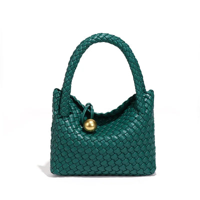 Ronnie™ | Luxurious Leather Bag with Gold Details