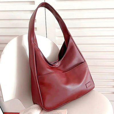 Elodie™ -Casual leather hobo bag