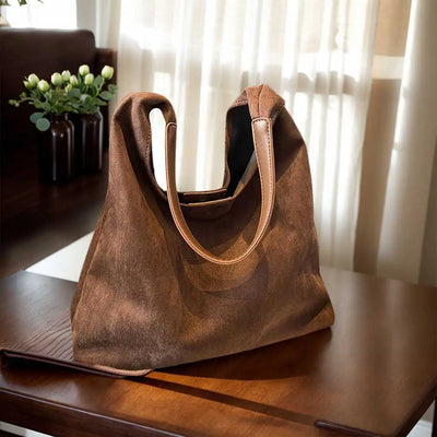Elodie™ -Casual leather hobo bag