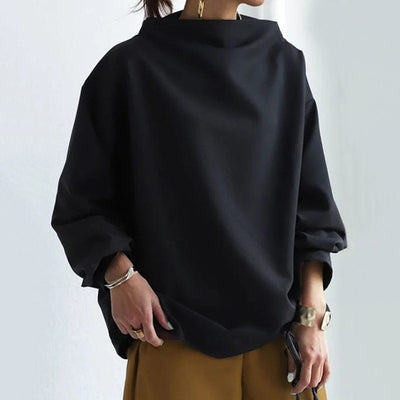 Riley | High-Neck Soft Knit Top