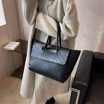 Neveah™ –Eco-leather Minimalist Shoulder Bag