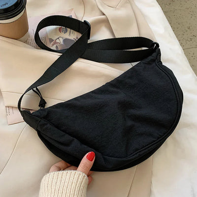 Elodie™ -Casual leather hobo bag