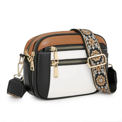 Jolie™ – Elegant crossover bag with wide straps