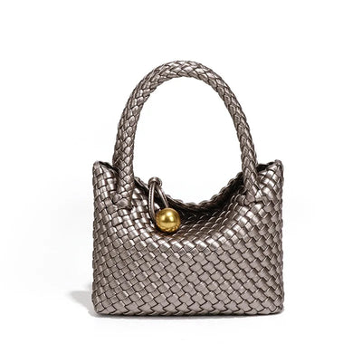 Ronnie™ | Luxurious Leather Bag with Gold Details