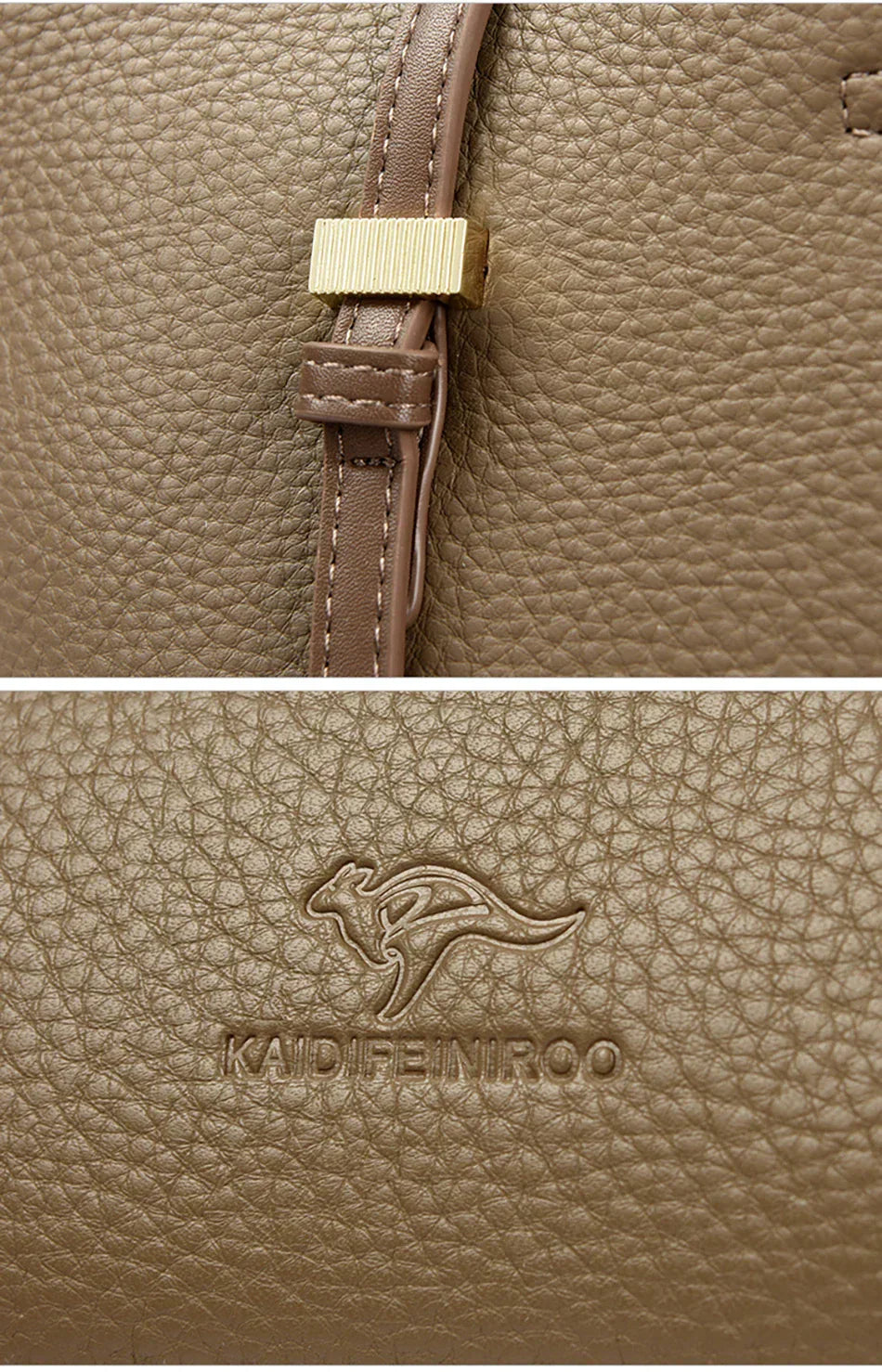 Rhea™ – A stylish everyday bag with a leather finish