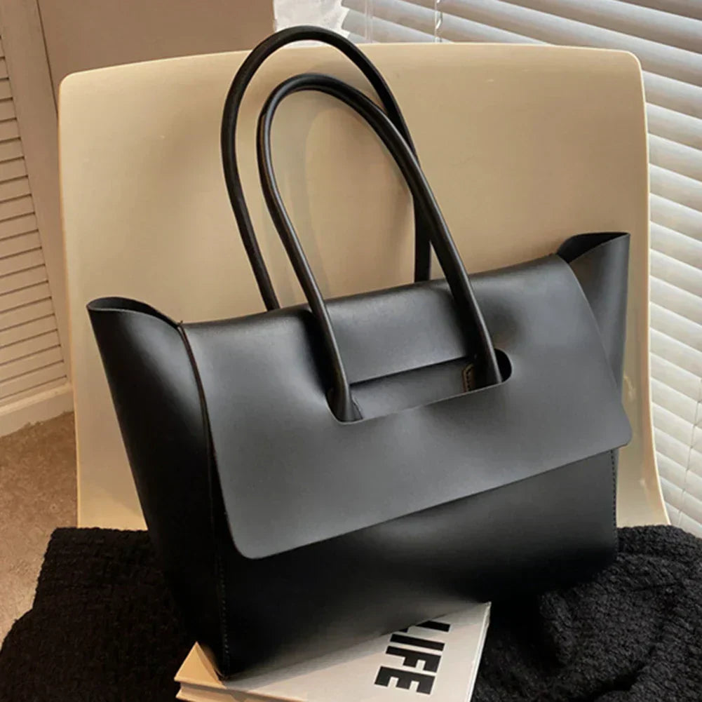 Neveah™ –Eco-leather Minimalist Shoulder Bag