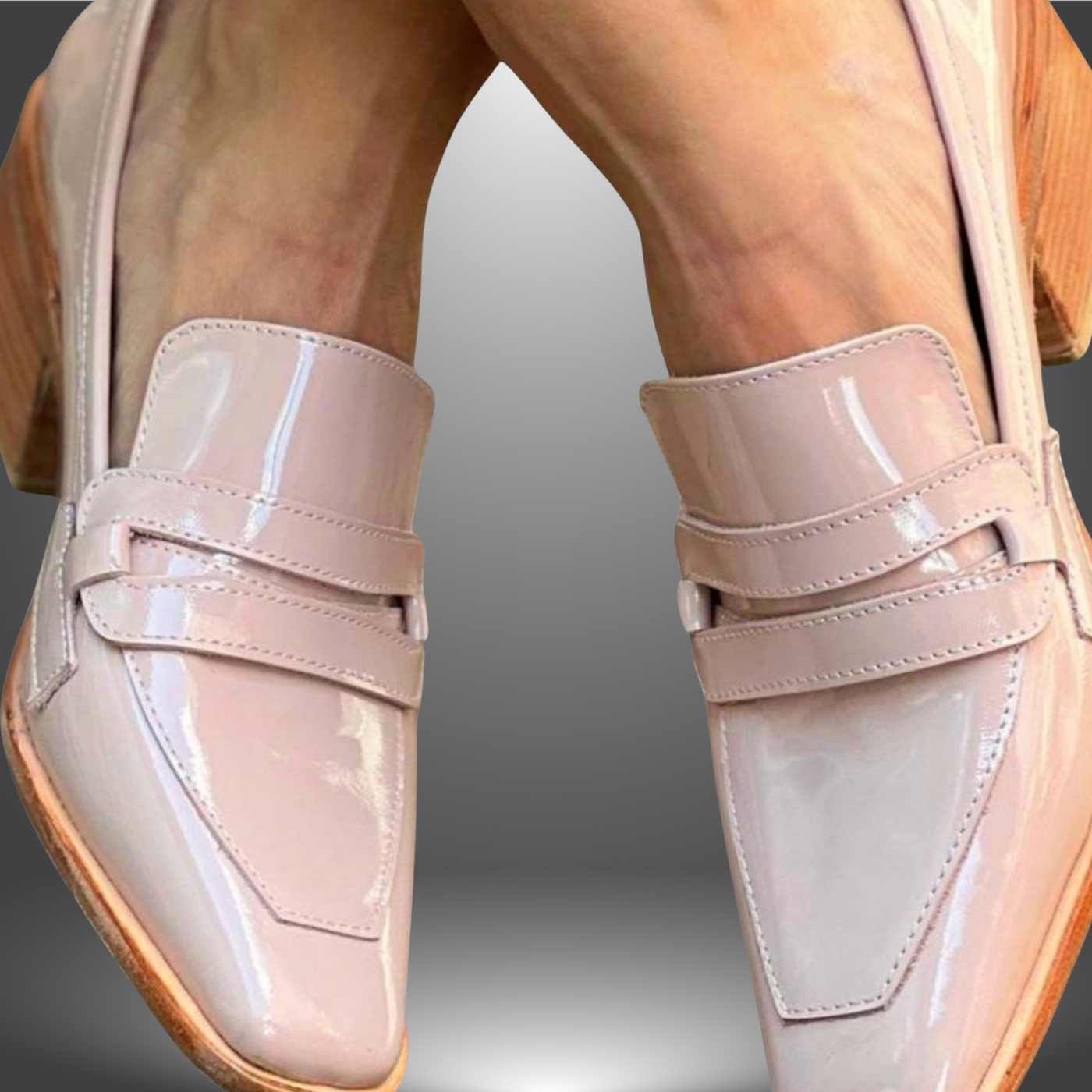 Elara - Shiny loafers