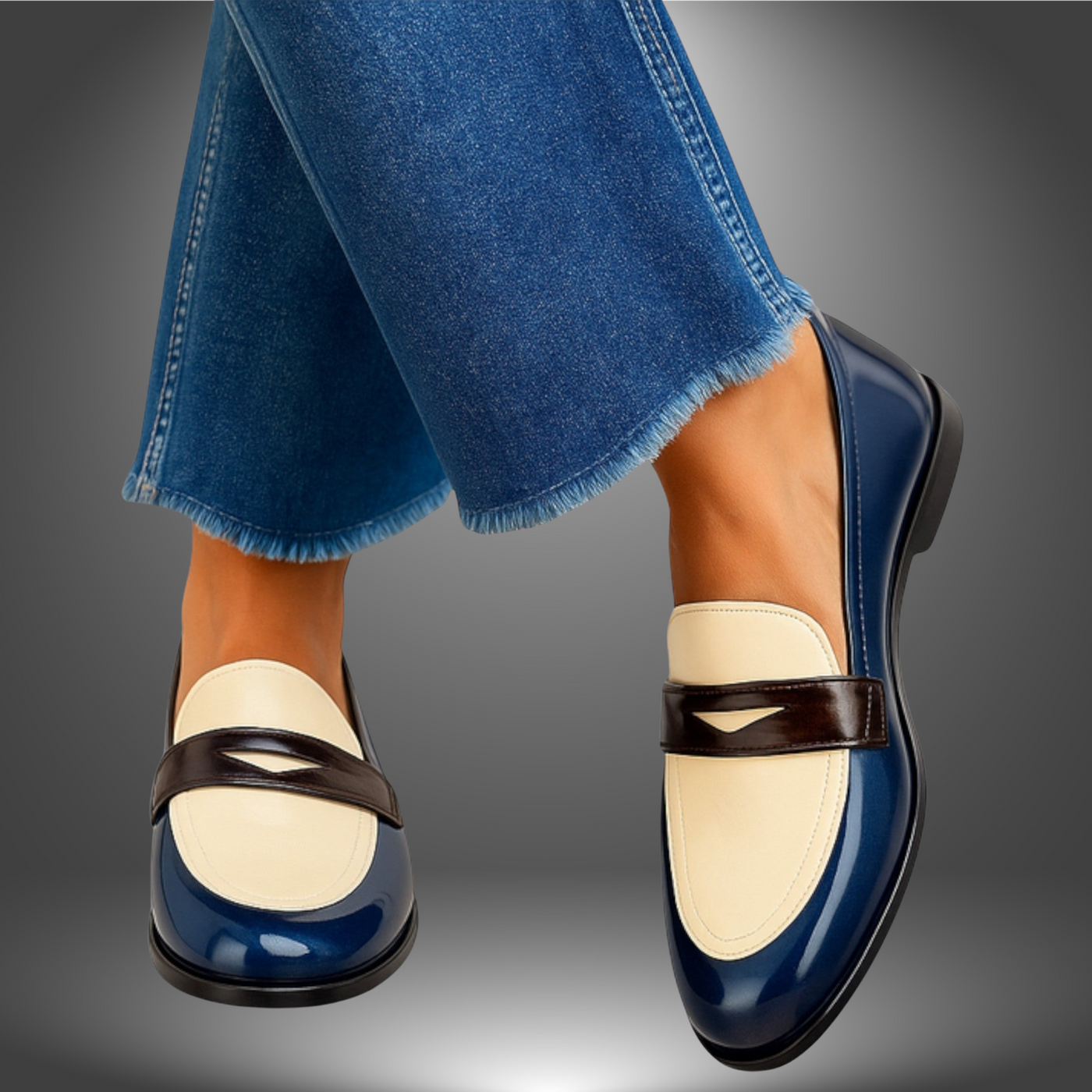 Sophie - Contrasting loafers