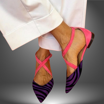 Jenna -Ballet flats with strap