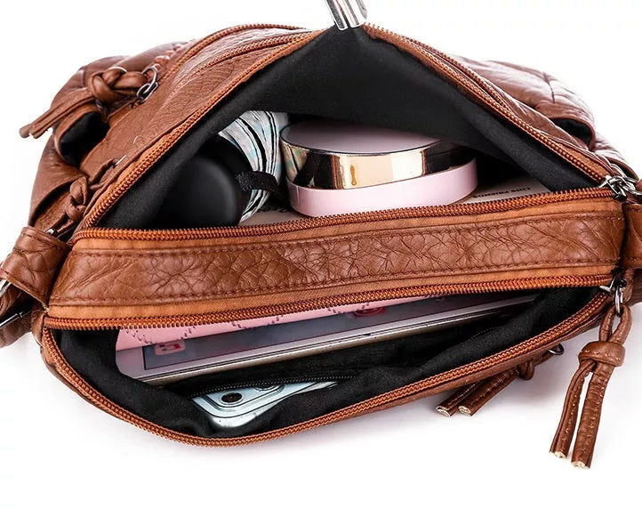 Haven Elegant Soft Leather Handbag