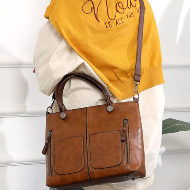 Reese - Stylish Leather Shoulder Bag