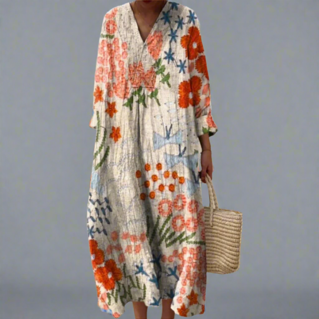 Alyette | Summer Embroidered Dress