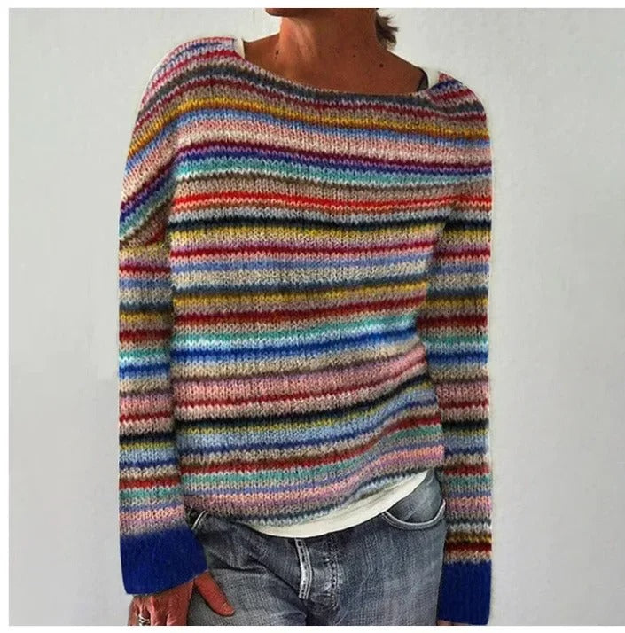 Aubrey | Printed Chic Sweater